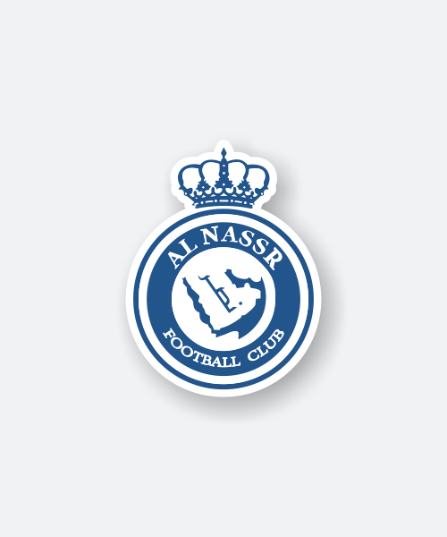 al nassr club logo sticker