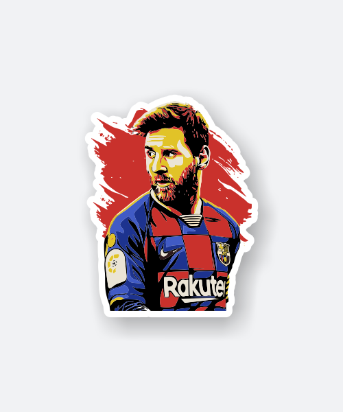 lionel messi sticker