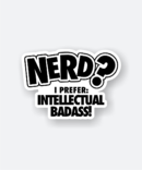 intellectual badass sticker