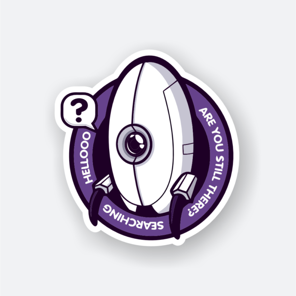 lost spaceship sticker