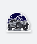 off road adventure sticker