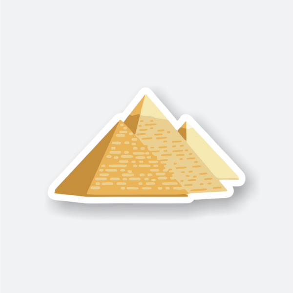 pyramid of Giza sticker