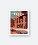 travel sticker petra