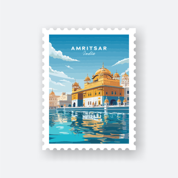 amritsar travel sticker