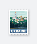 ukraine travel sticker