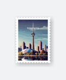 toronto canada travel sticker