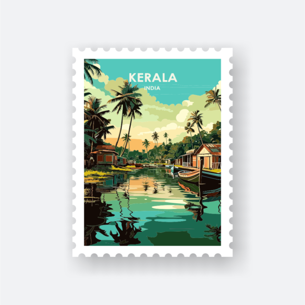 kerala travel sticker