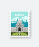 kolkata travel sticker