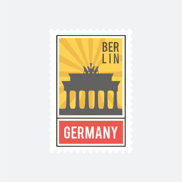 berlin germany sticker