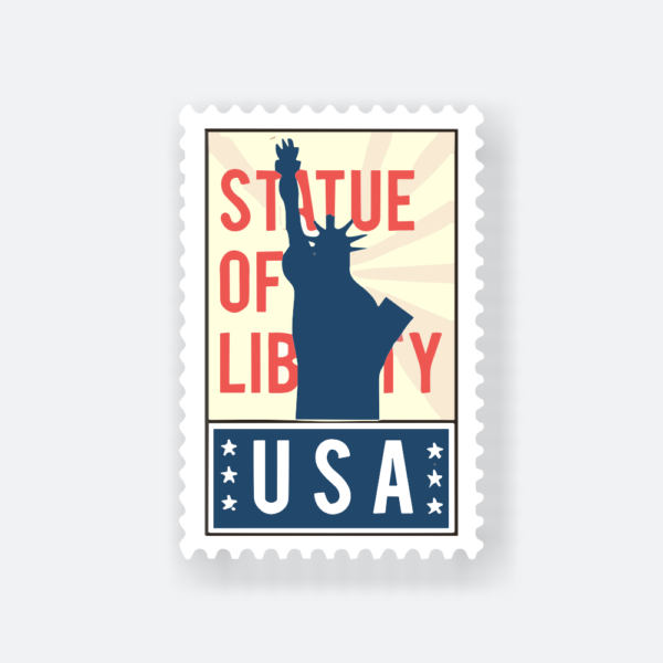 statue of liberty sticker