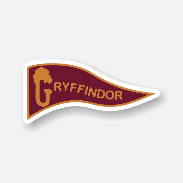 gryffindor flag sticker