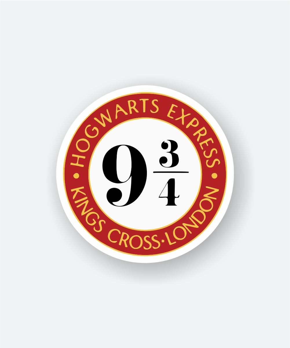 platform 9 3 4 sticker