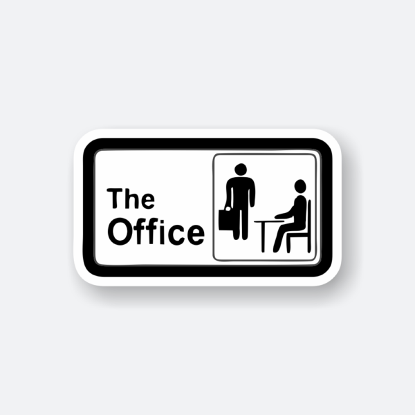 the office sticker