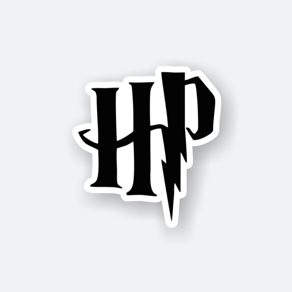 harry potter hp logo sticker