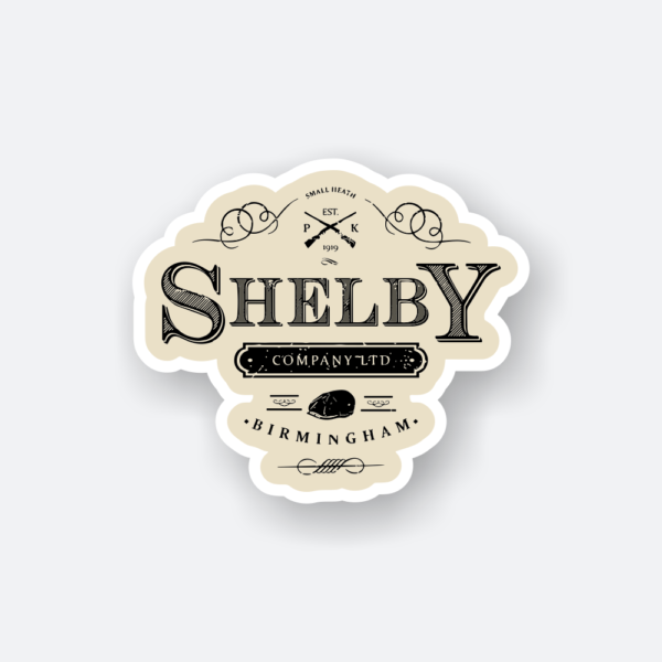 shelby company sticker