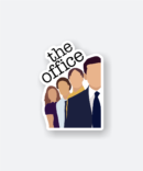 the office characters sticker