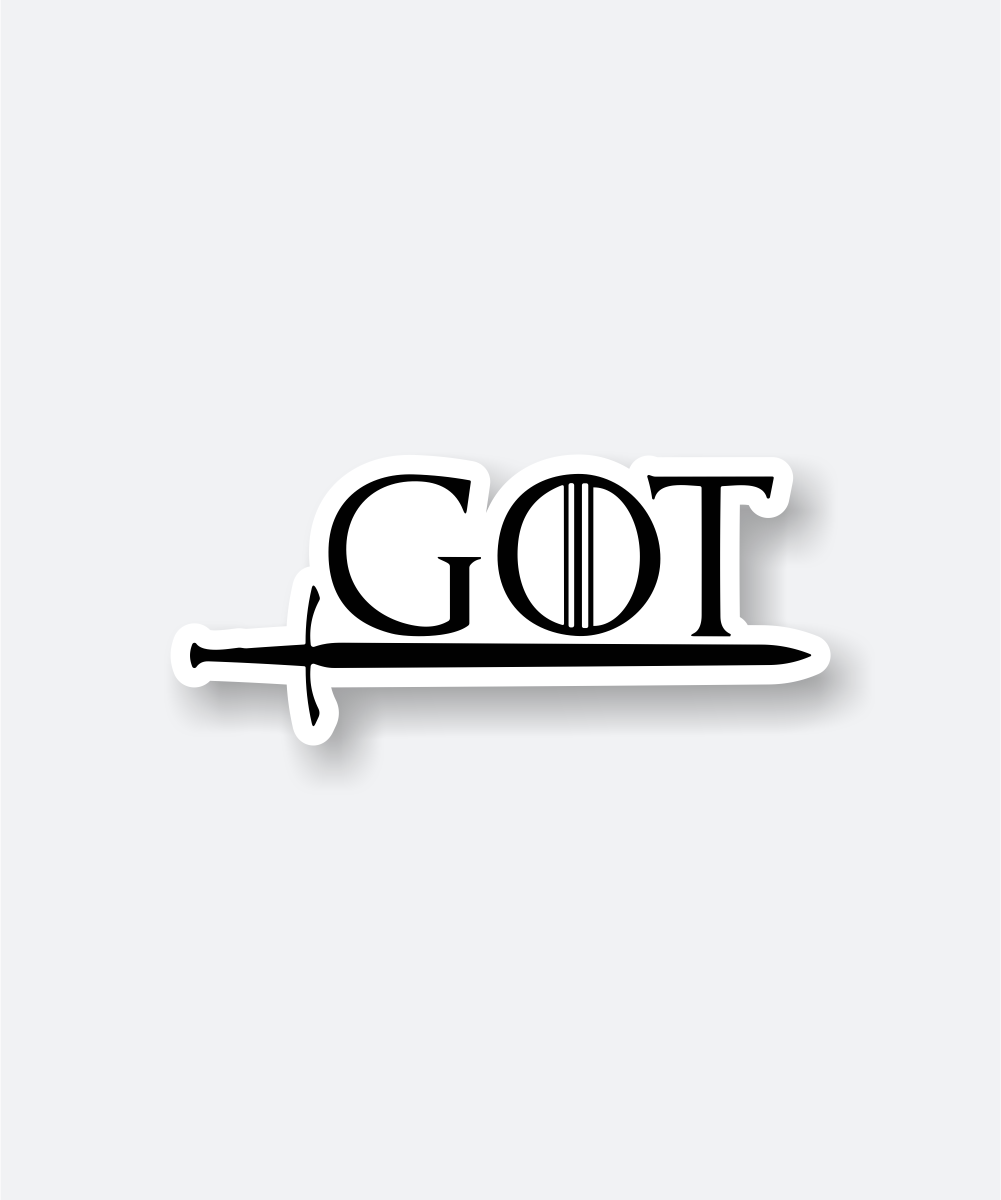 game of thrones sticker