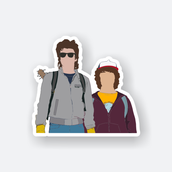 stranger things sticker
