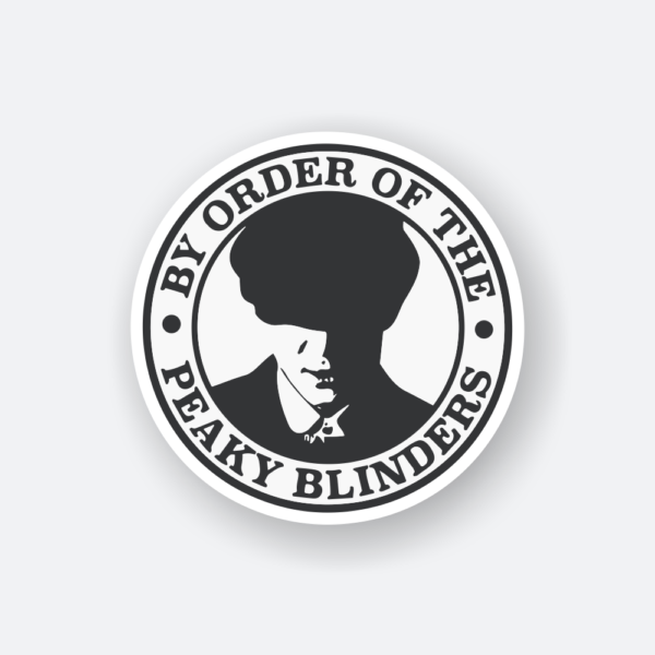 by the order of peaky blinders sticker