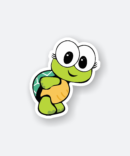 baby turtle sticker