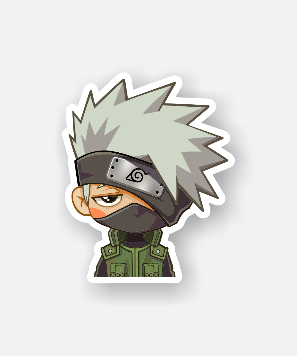 kakashi anime sticker