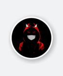 devil hacker sticker