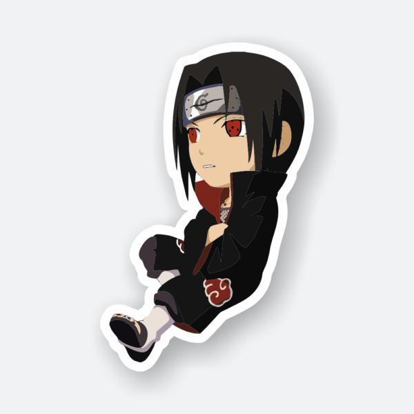 cute itachi uchiha vinyl sticker