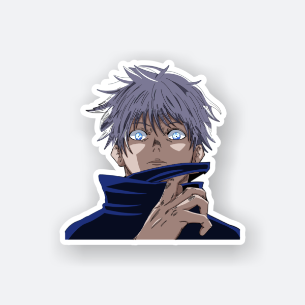 satoru gojo anime sticker