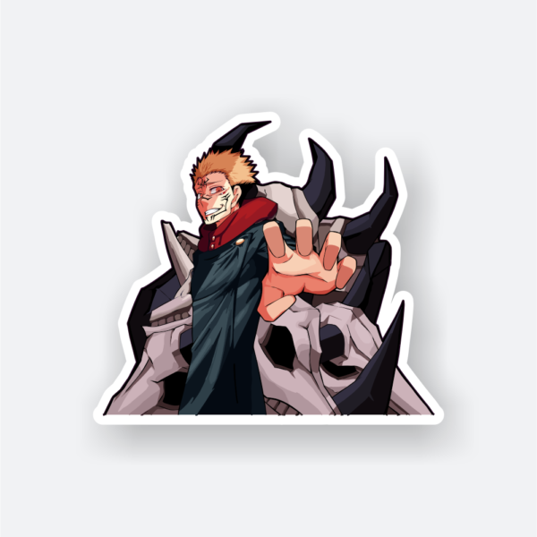 sukuna jujutsu kaisen sticker