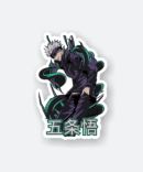 gojo satoru jujutsu kaisen sticker