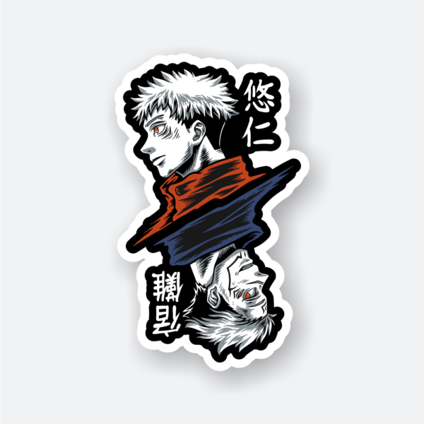 yuji sukuna jujutsu kaisen sticker