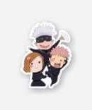 jujutsu kaisen yuji nobara gojo sticker