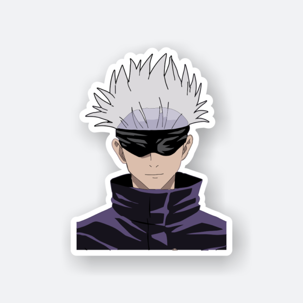 satoru gojo jujutsu kaisen sticker