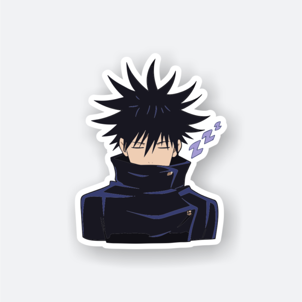 sleepy jujutsu kaisen sticker