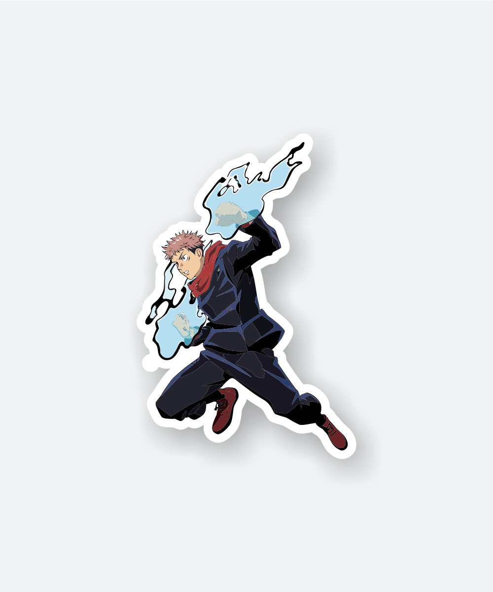 megumi fushiguro jujutsu kaisen vinyl sticker