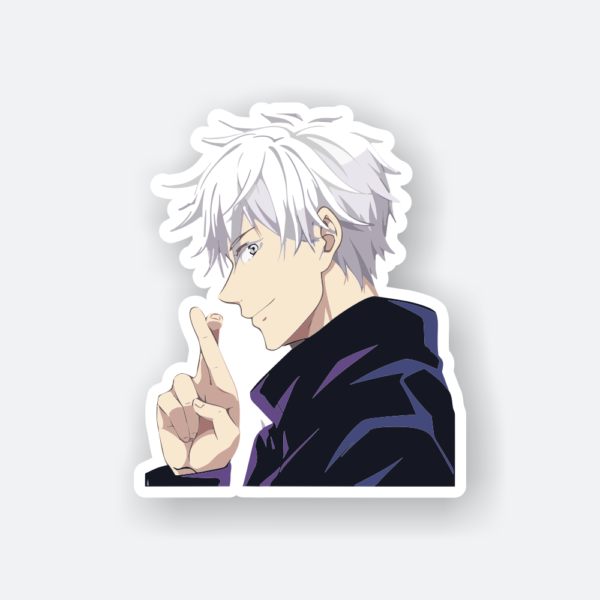 satoru gojo jujutsu kaisen sticker