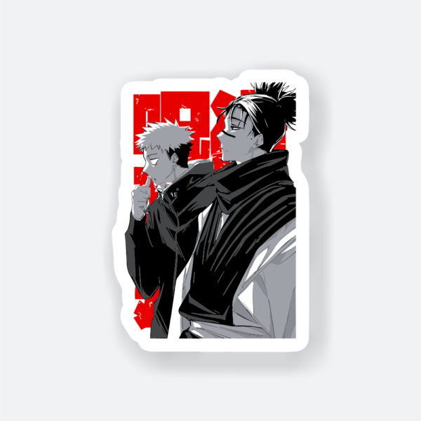 itadori yuuji and choso sticker
