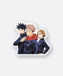 yuji megumi and nobara sticker