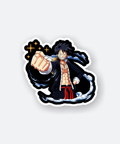 monkey d luffy sticker