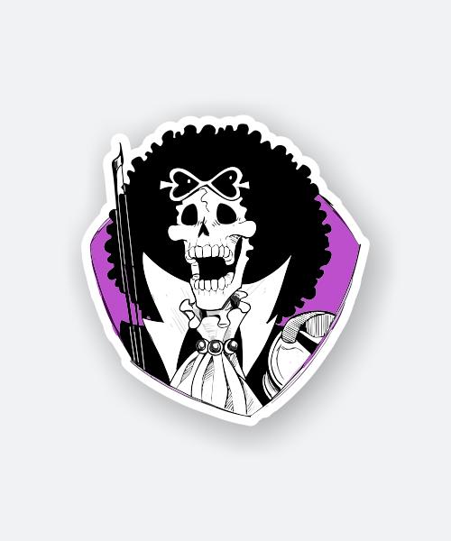 brook one piece sticker