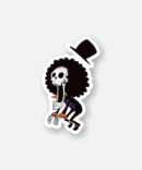 brook chibi one piece sticker
