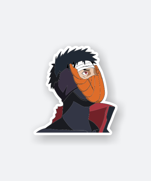 obito uchiha naruto sticker