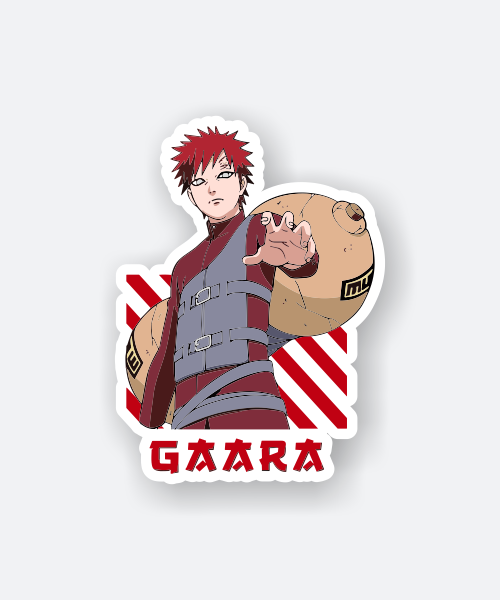 naruto gaara sticker