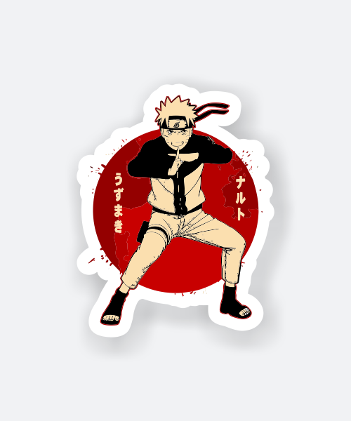 naruto shippuden anime sticker