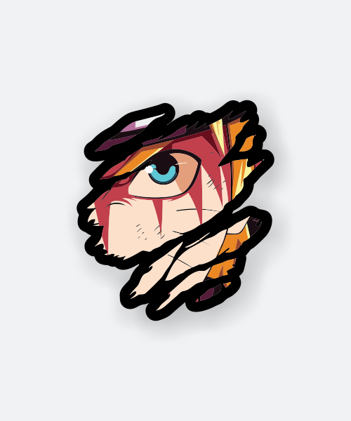 naruto furious eye sticker