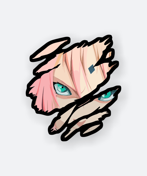 naruto anime sticker