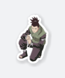 naruto anime sticker featuring shikamaru nara in tactical pose