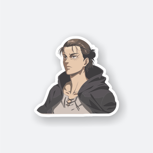 eren attack on titan sticker
