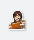 sasha braus attack on titan sticker