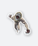 attack on titan jaw titan sticker
